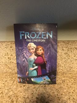 Frozen Cinestory Paper Back Book