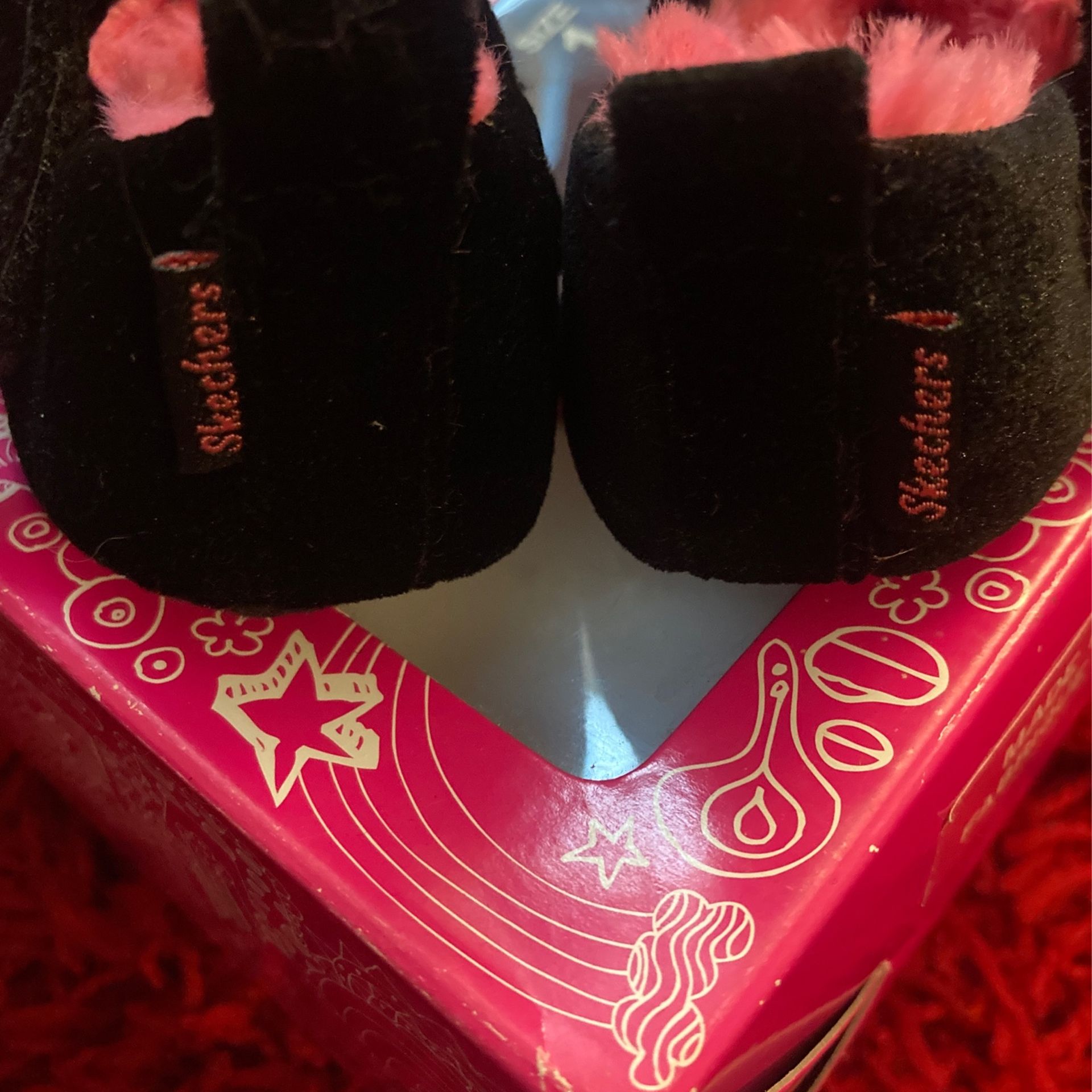 Baby Girl Skechers Shoes Size 1 New In Box
