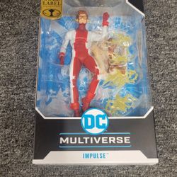McFarlane Toys Gold Label IMPULSE Flash War DC Multiverse 7" Inch Figure