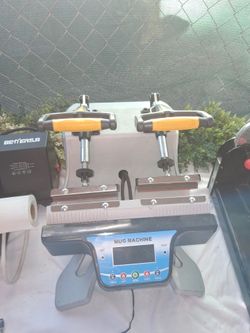 Sublimation double station Mug heat press!