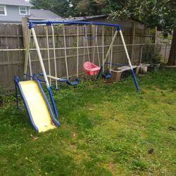 Swingset.  Great For Toddlers