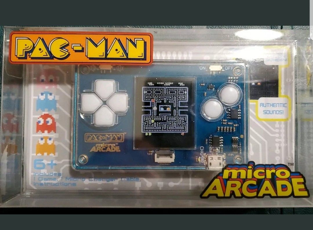 ~Pac-Man micro ARCADE Pocket-Sized Arcade Game~