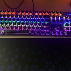 Magegee Mechanical Typewriter Backlit Wired Keyboard 