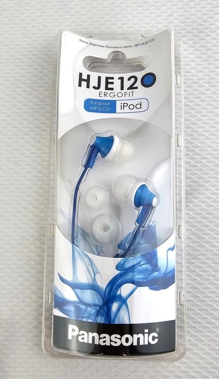 Panasonic ErgoFit In-Ear Earbud Headphones HJE120