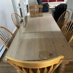 Dining Table W/6 Chairs