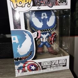 Venomized Captain America Funko Pop Marvel