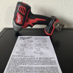 Milwaukee M18 1/4” Hex Impact Driver