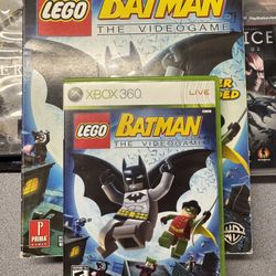 Lego Batman/Xbox 360/with strategy guide