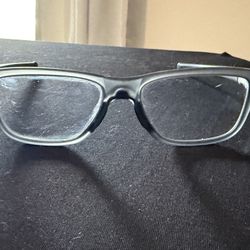 Oakley Glasses frames Prescription RX with Case satin Grey Smoke