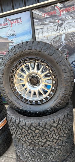 17s KMC wheels tires new 6lug ford