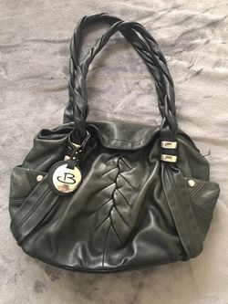 Black designer purse