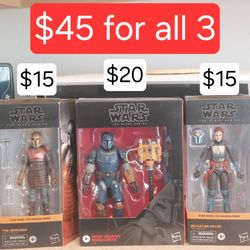 Star Wars Black Series Action Figures 