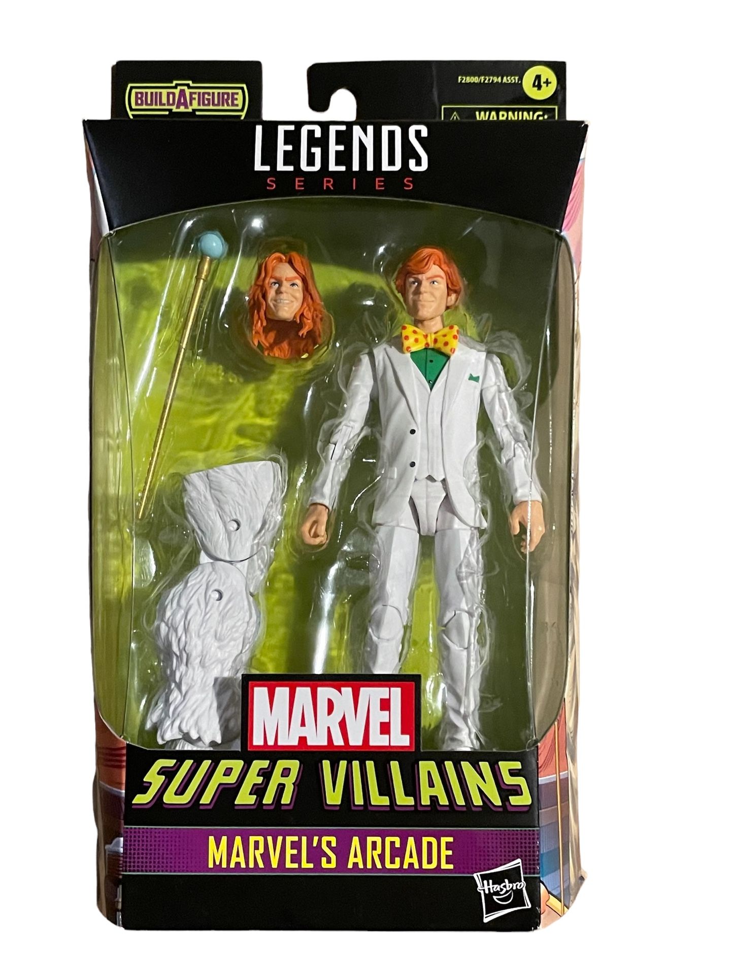 2021 Hasbro Marvel Legends Super Villains Arcade 6" Action Figure - Comic Books