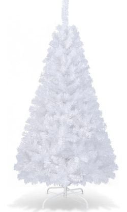5Ft-Artificial-PVC-Christmas-Tree White For Sale $15.00 Retail Cost $27.99 NEW IN BOX