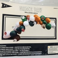 Football Balloon Arch