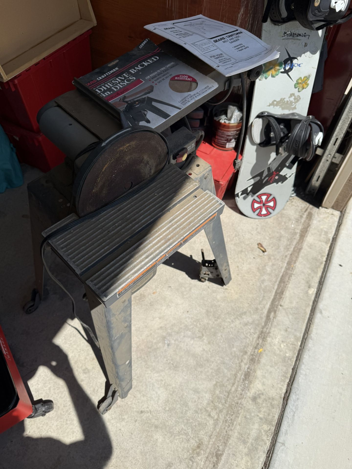 Craftsman Belt And Disk Sander