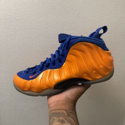 Nike Air Foamposite One Knicks (size 9)