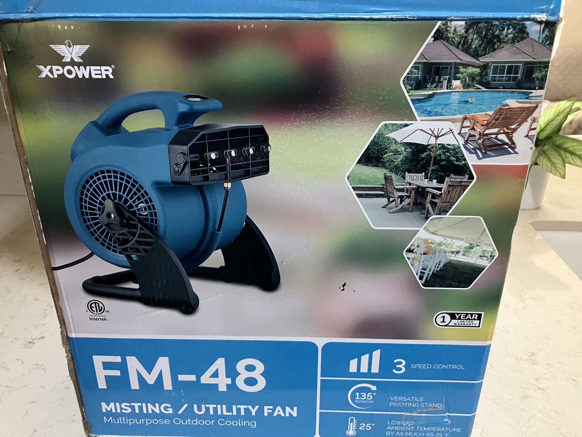 Misting Fan