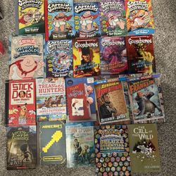 Variety of Kids Chapter Books 