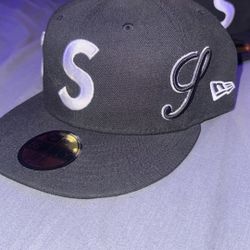 7 3/4 Supreme Jesus Piece Hat And 7 3/4 Multi S Logo 