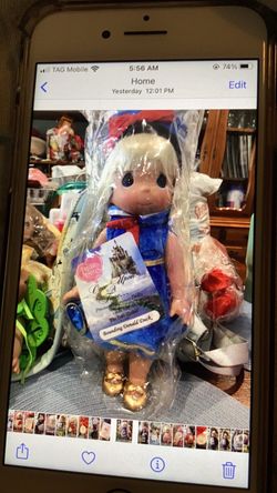 Precious moments Bounding Donald Duck doll
