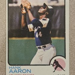 1973 TOPPS BASEBALL HANK ARRON 