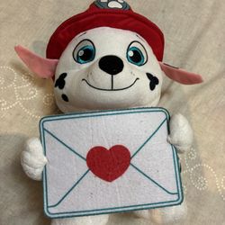 Nickelodeon Spin Master Paw Patrol Marshall 12" Plush Valentines Day