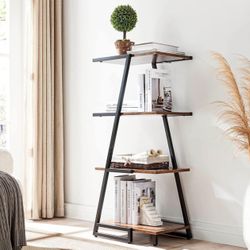 Brand New Z-shape Bookshelf - Constructed with high-quality metal frame/ Modern