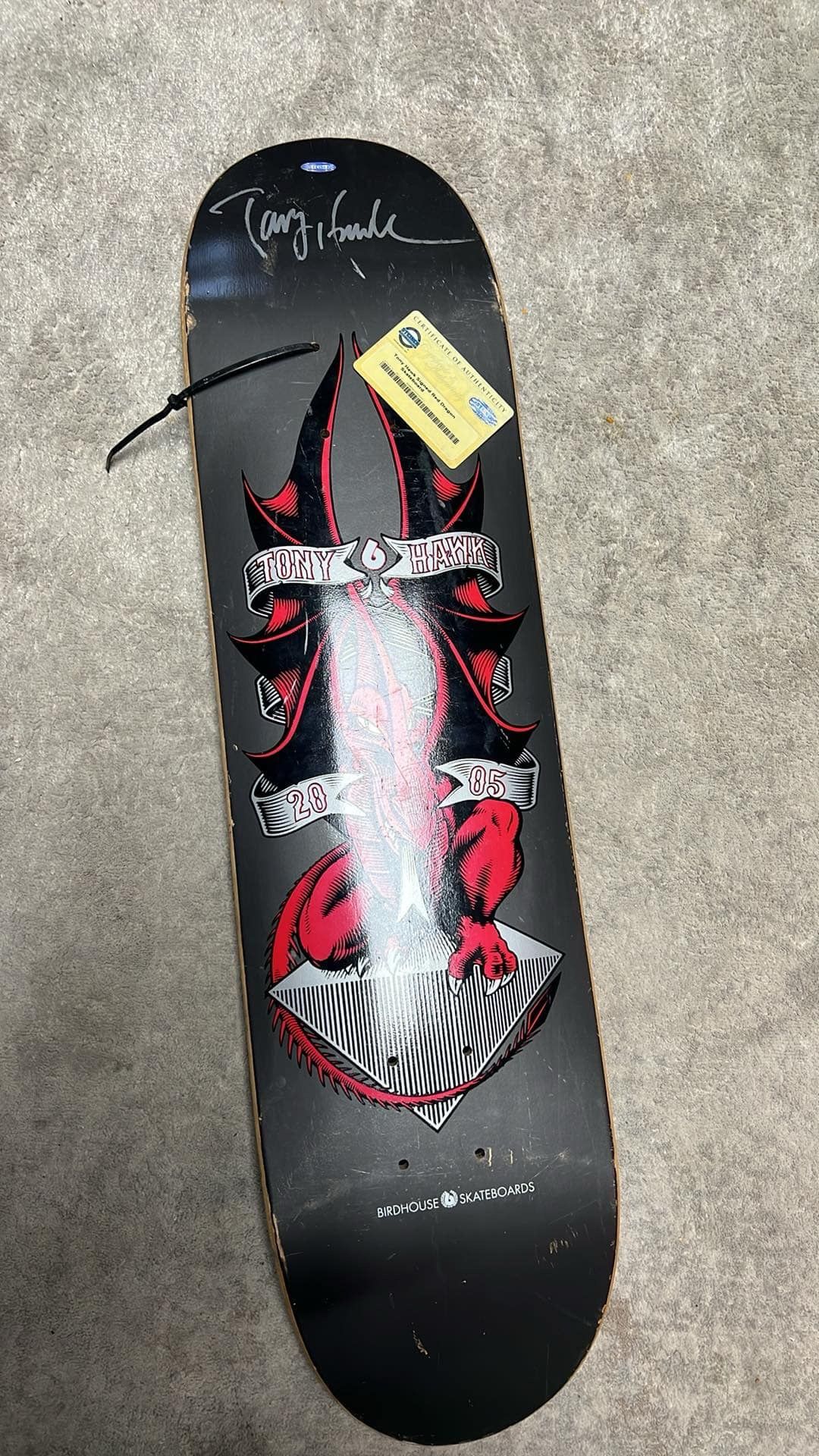 Signed & Authenticated Tony Hawk #3 Skateboard