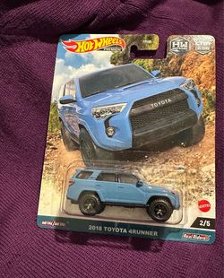 Hot wheels blue 4Runner