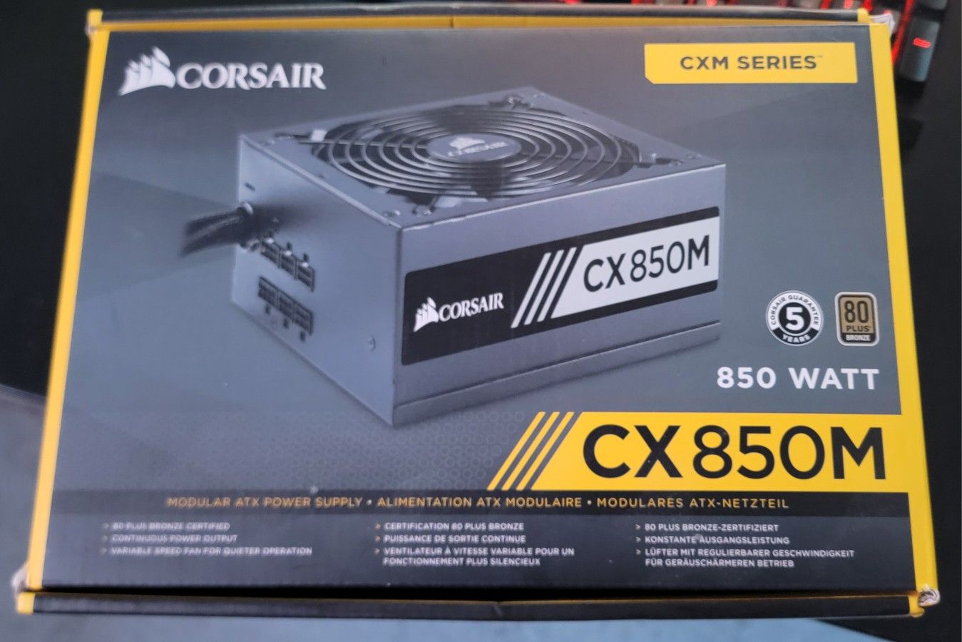 Corsair CX 850M (PSU)