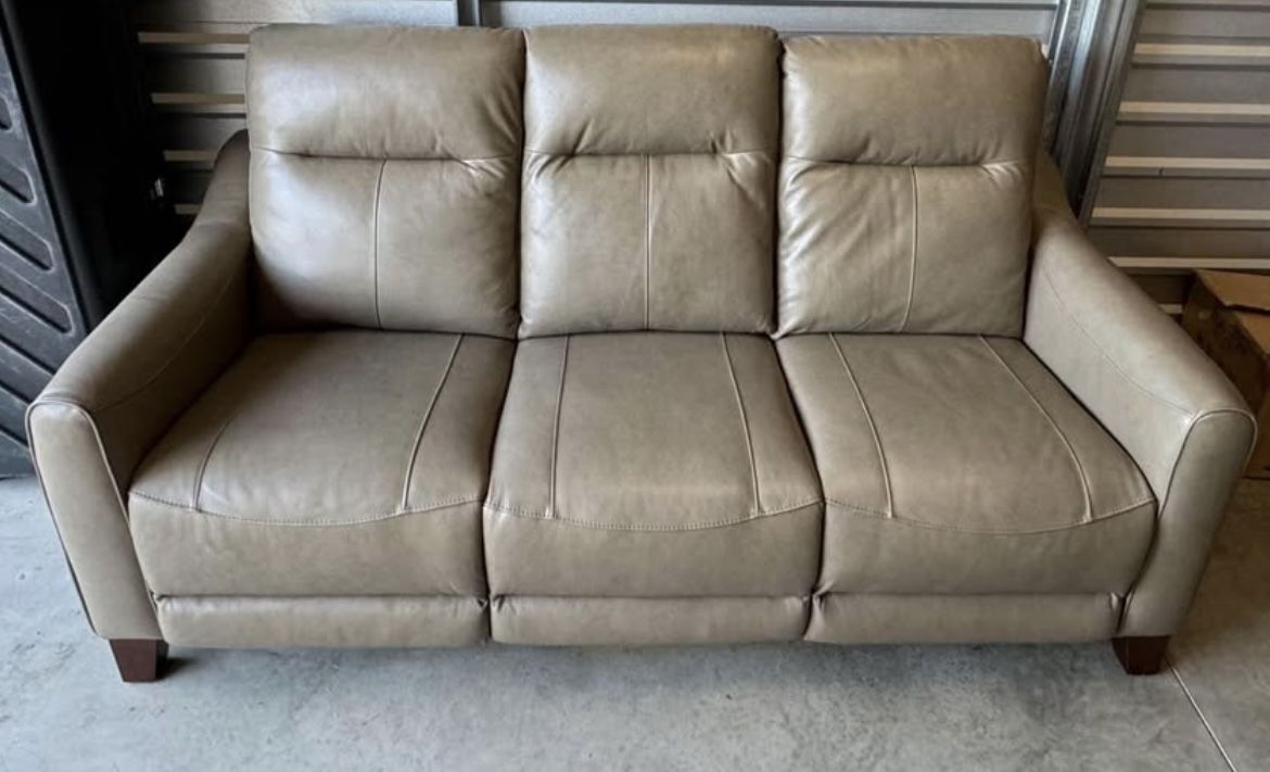 Leather Power Recliner Sofa AND loveseat
