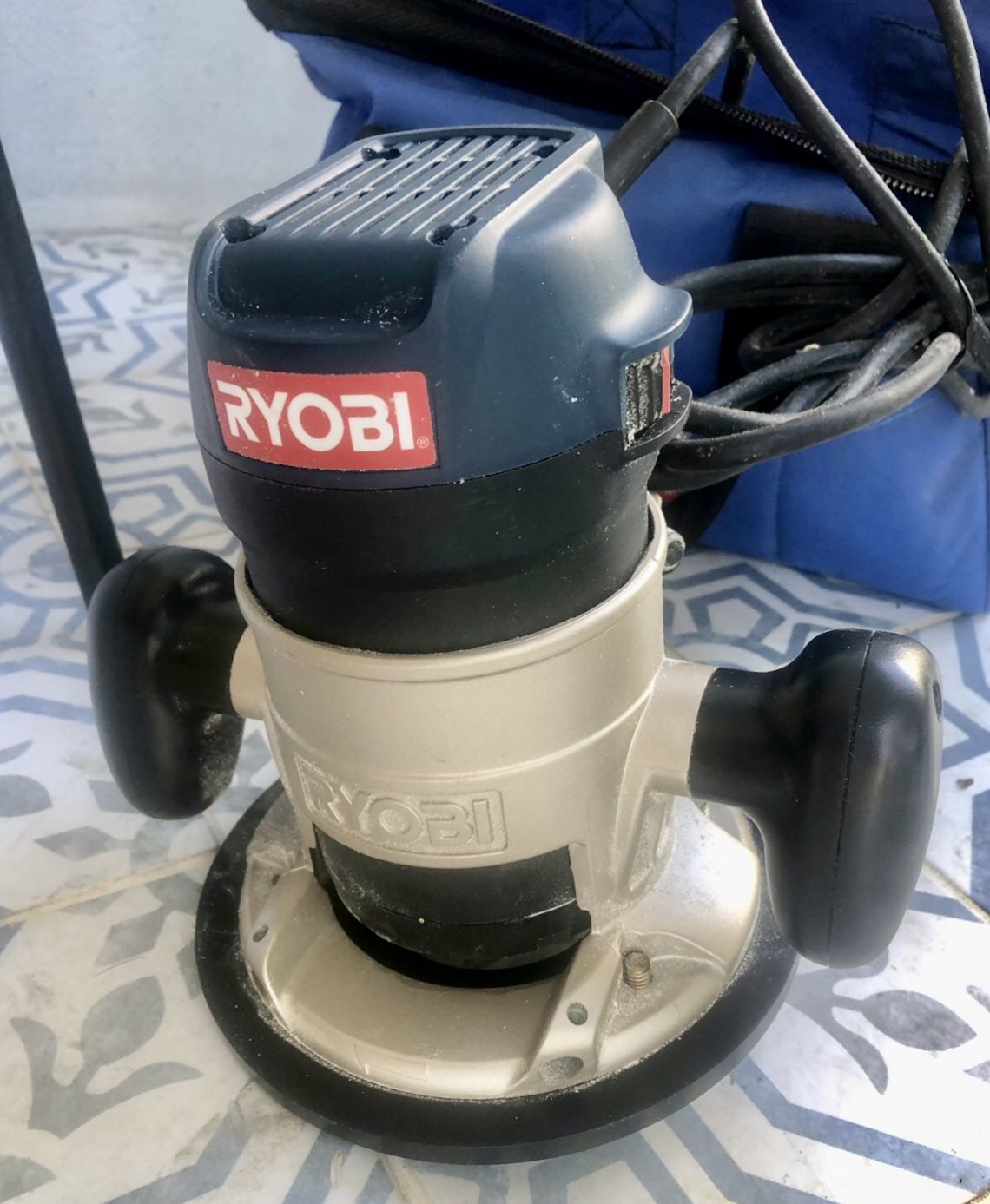 Ryobi R163 Corded Electric Fixed Base Router 8.5 Amps w/Tool Bag
