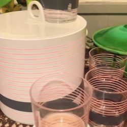Vintage Metro Ice Bucket Set
