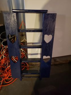 Handmade wood shelves