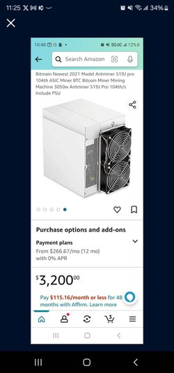 104th Bitmain Bitcoin Miner