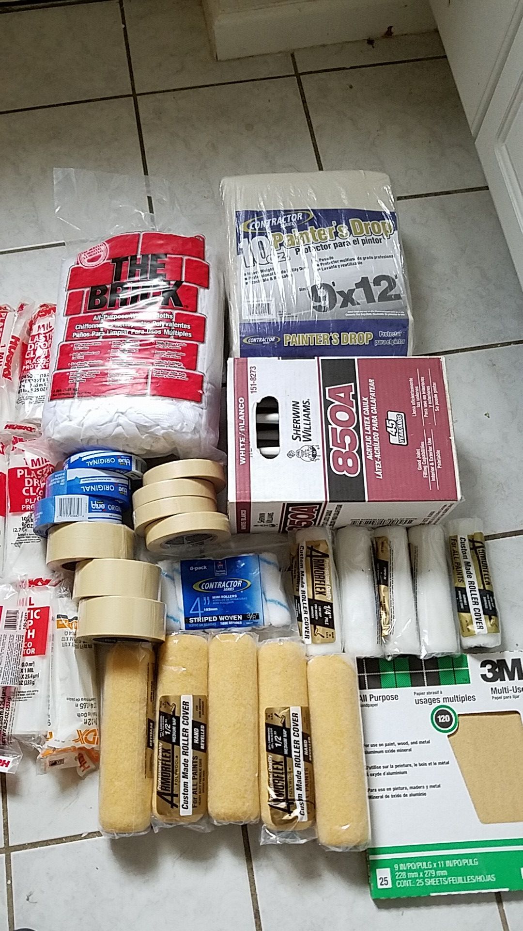 Painter supplies