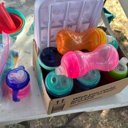 Sippy Cups, Snack Cups, Medicine Droppers, 