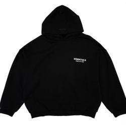 Fear Of God Essential Hoodie Black XXS - XXL