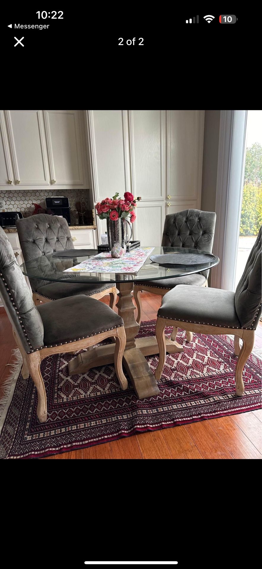 Dining Table With 4 Chairs