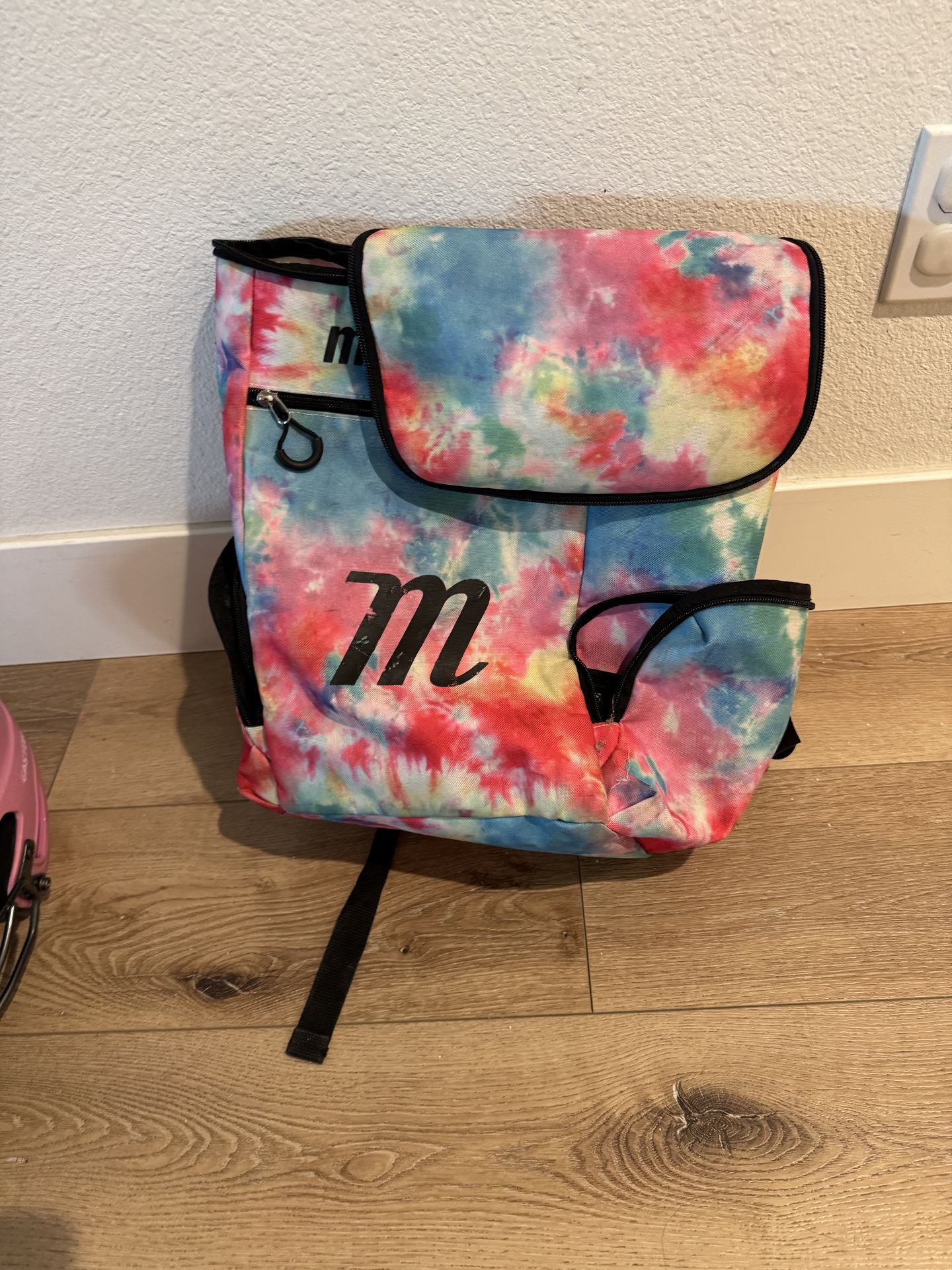 Used Youth Marucci Softball Backpack Tie Dye