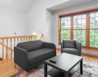 Loveseat sofa and accent chair