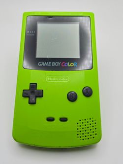 Nintendo Gameboy Color Lime Green