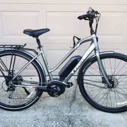 Trek Verve+ Hybrid Low-Step E-Bike 
