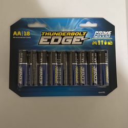 Thunderbolt Edge, Premium Power BatteriesAA 18 pack