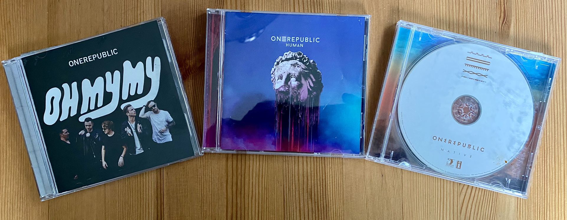 One Republic Audio CDs - 3 Albums for $20