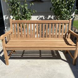 Teak Patio Garden Benches (new)