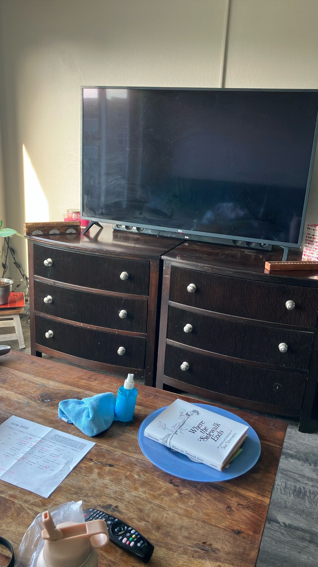 Brown Wood Bedroom Set