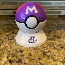 Pokémon trainer guess toy