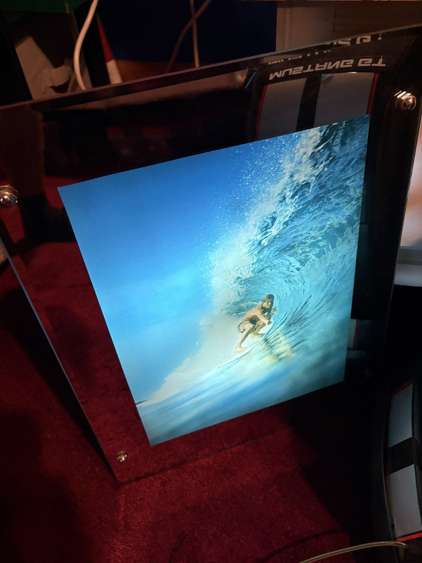 Ocean Surfer Light Up Sign